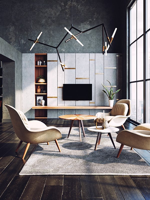 Modern floor plan design